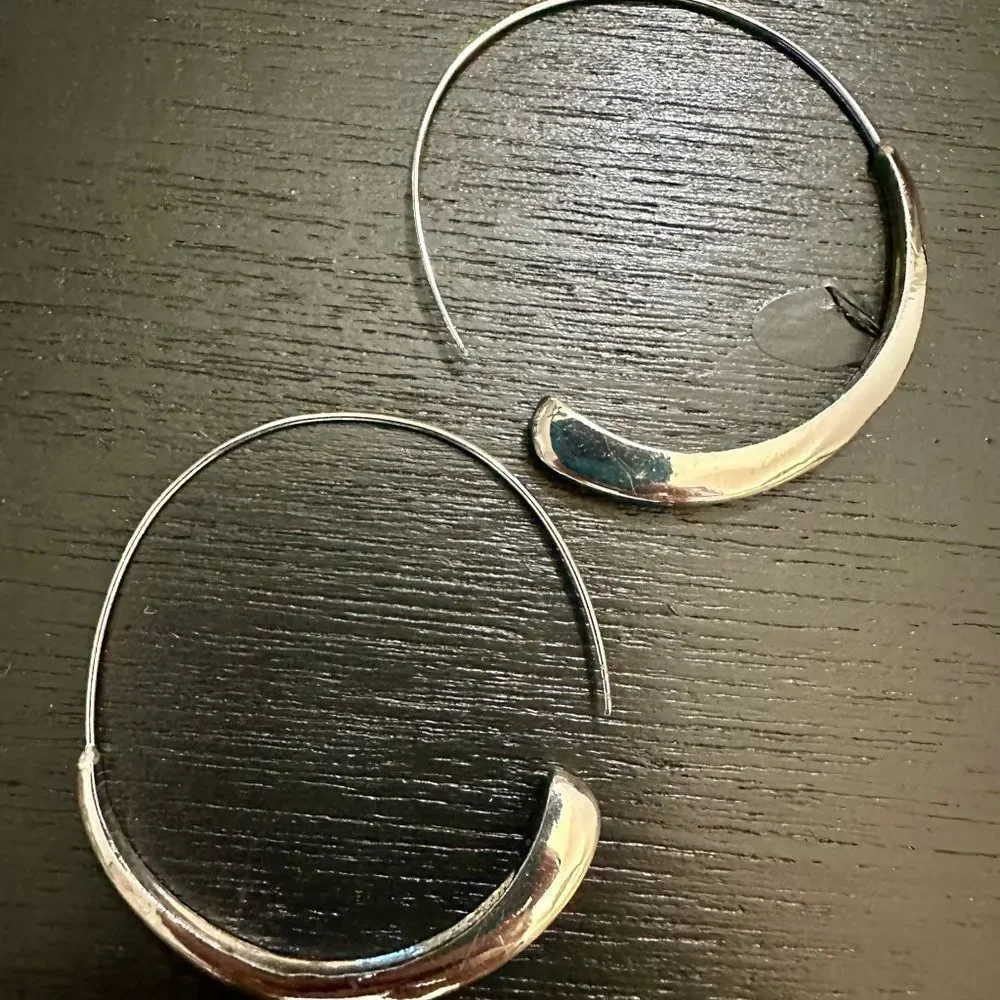 Sophisticated Silver Drop Earrings